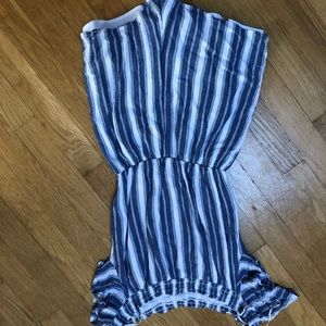Blue hollister romper